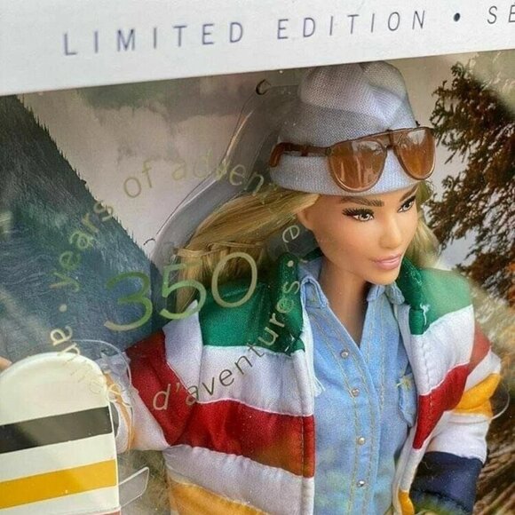 Barbie Signature STRIPES HBC Hudson's Bay Canada 2020 Limited Edition NEW - Picture 5 of 8